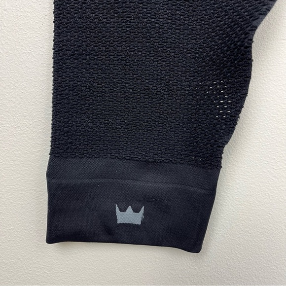 SHEFIT Seamless Athletic Cross Waist Leggings Womens Black 2Luxe - Picture 12 of 13